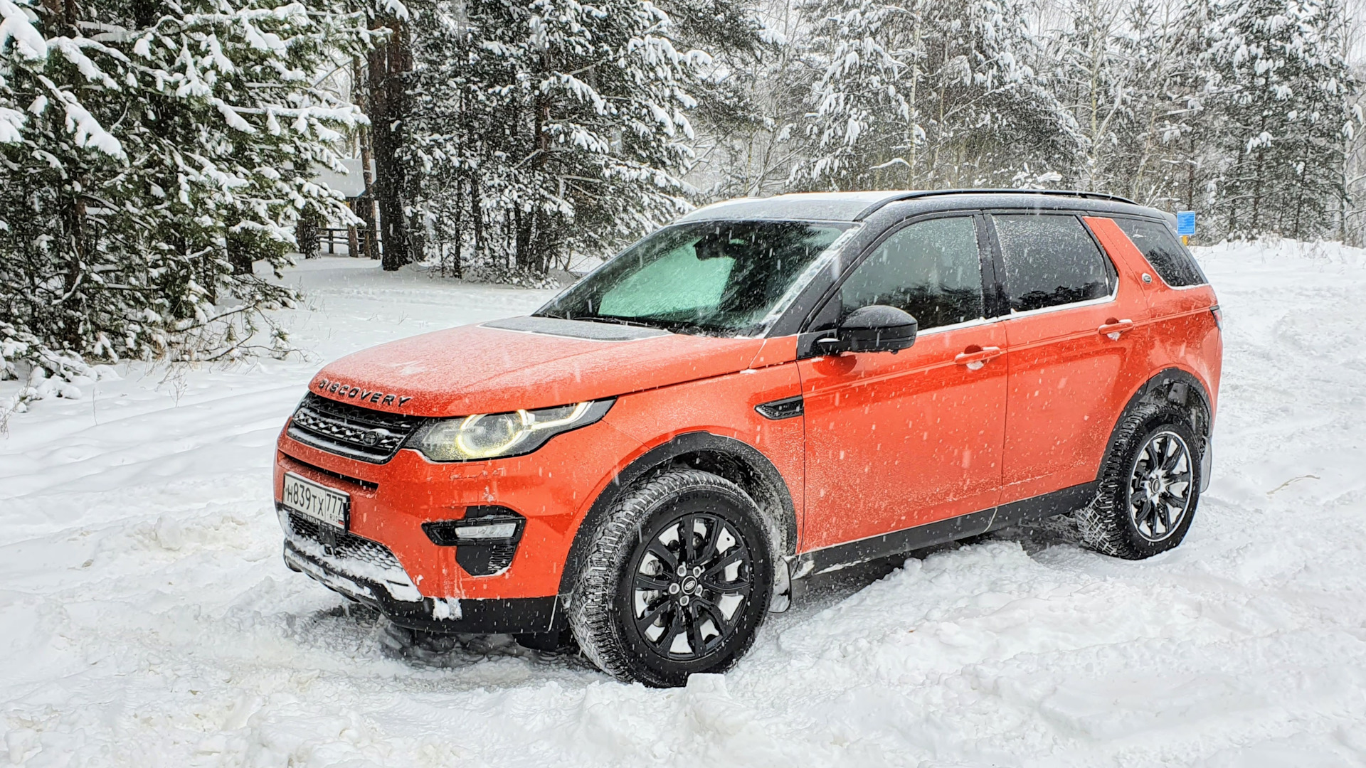 Active Driveline. Часть 6. Рыхлый снег — Land Rover Discovery Sport (1G), 2  л, 2015 года | наблюдение | DRIVE2