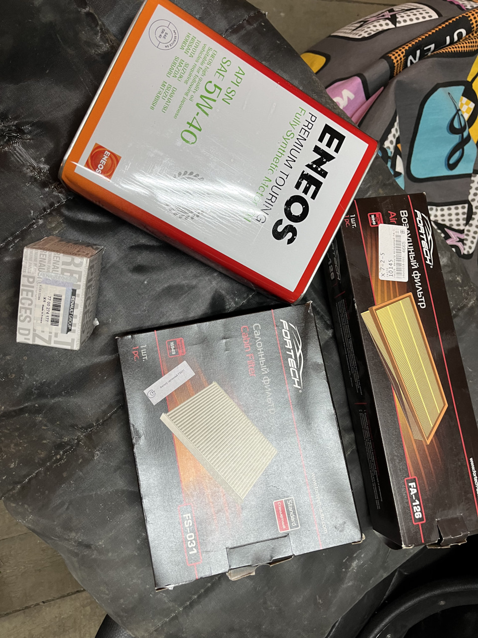 Очередное сезонное ТО — Renault Sandero Stepway (1G), 1,6 л, 2012 года ...