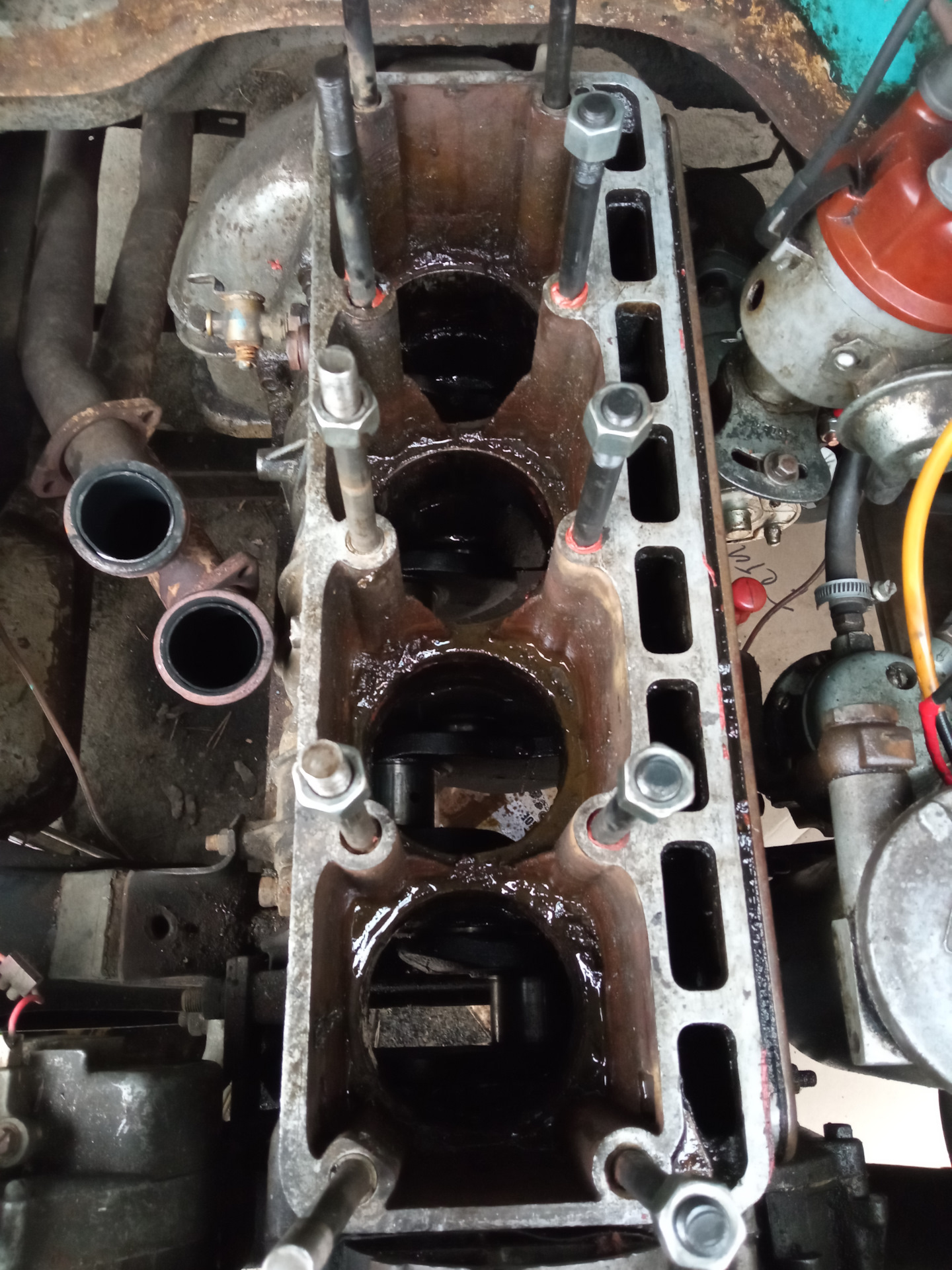 Вынул гильзы змз 402 — ГАЗ Газель, 2,4 л, 1997 года | своими руками ...