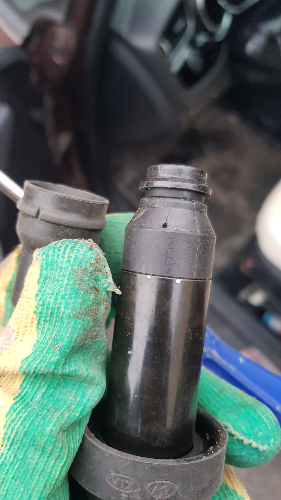 Ремонт катушки при пробое корпуса KIA Ceed JD — KIA Ceed (2G), 1,6 л ...