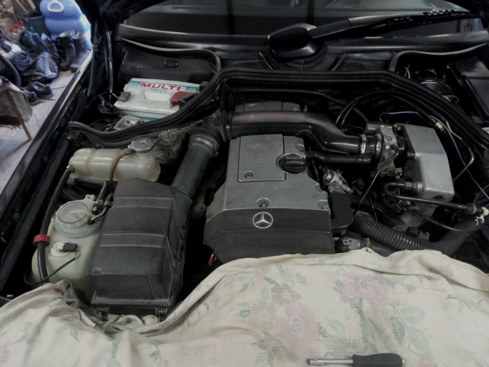 Замена ВВ проводов — Mercedes-Benz E-class (W124), 2 л, 1992 года ...