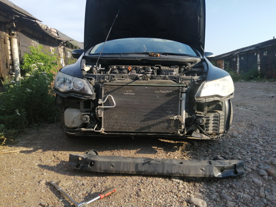 Мойка радиаторов. — Honda Civic 4D (8G), 1,8 л, 2008 года | своими ...