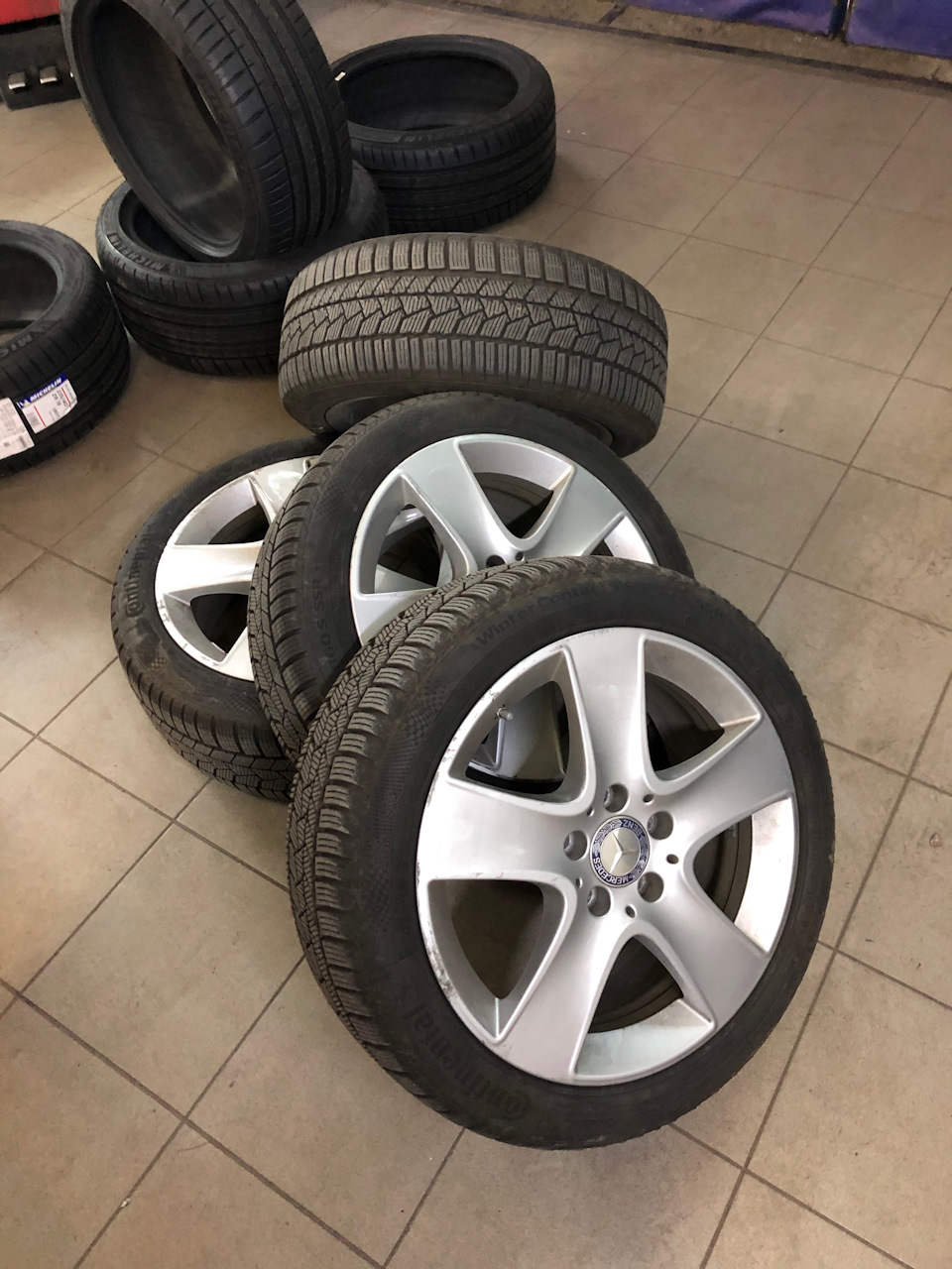 зимний комплект — Mercedes-Benz CLA (C117)