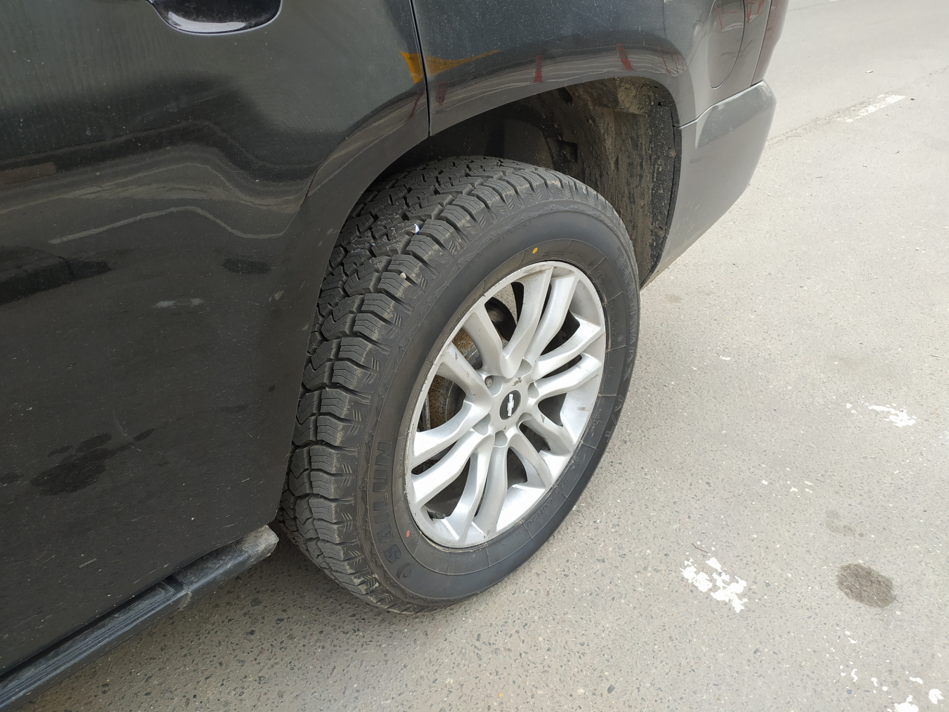 Резина Сайлун начало. — Chevrolet Tahoe (GMT900), 5,3 л., 2008 года ...