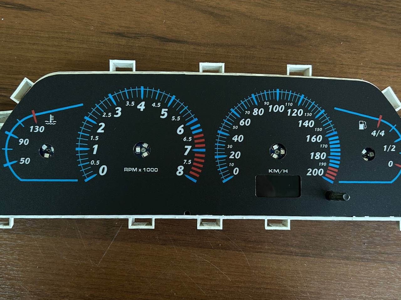 Тюнинг приборной панели ВАЗ 2110-2115 VDO с плавным розжигом. — DRIVE2