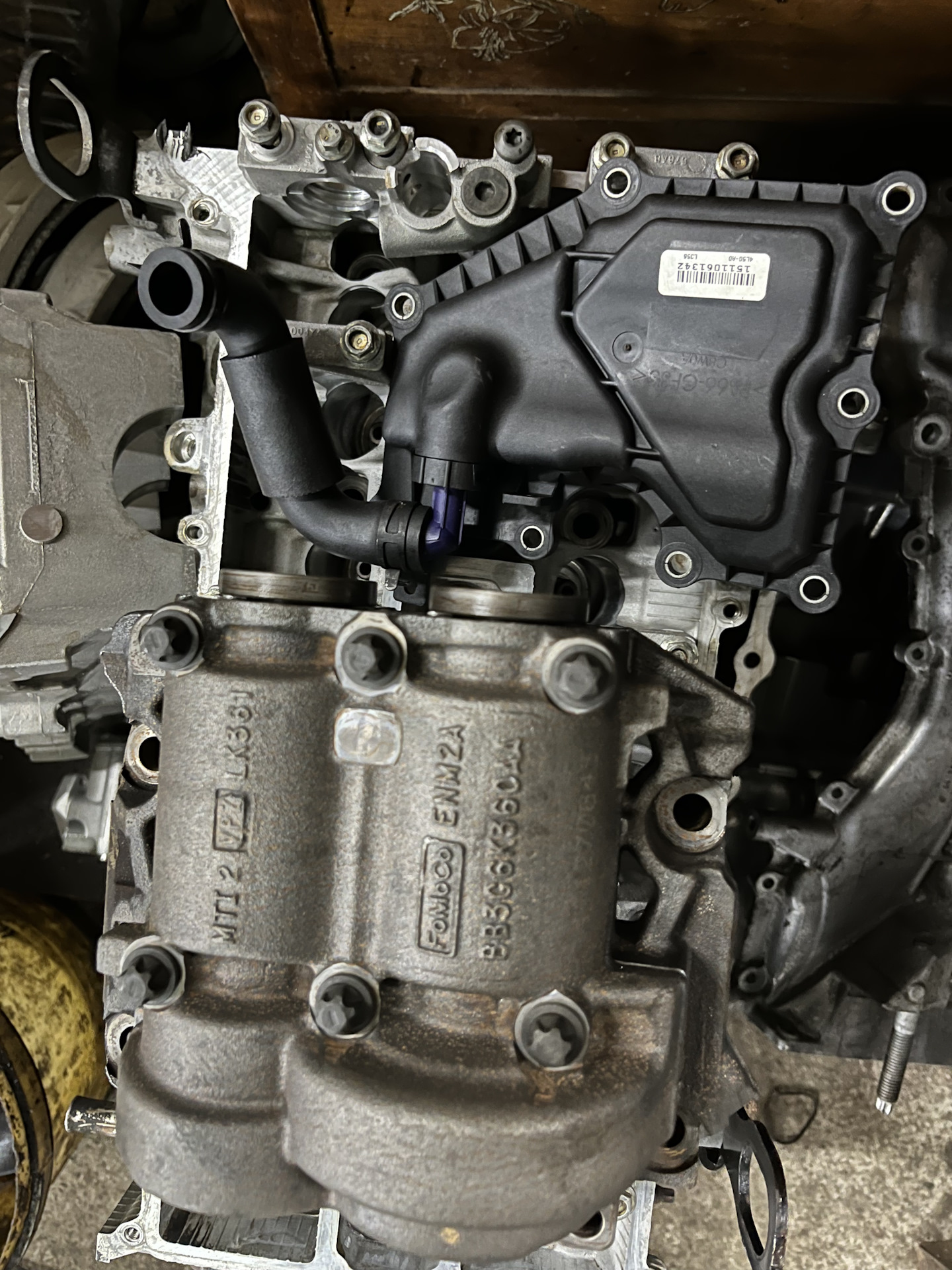 Мойка запчастей двигателя (3 этап) — Ford Mondeo IV, 2,3 л, 2012 года ...