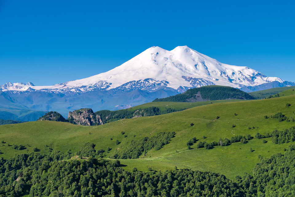 Идеальная видимость, Эльбрус как на ладони! — Renault Kaptur (2020)