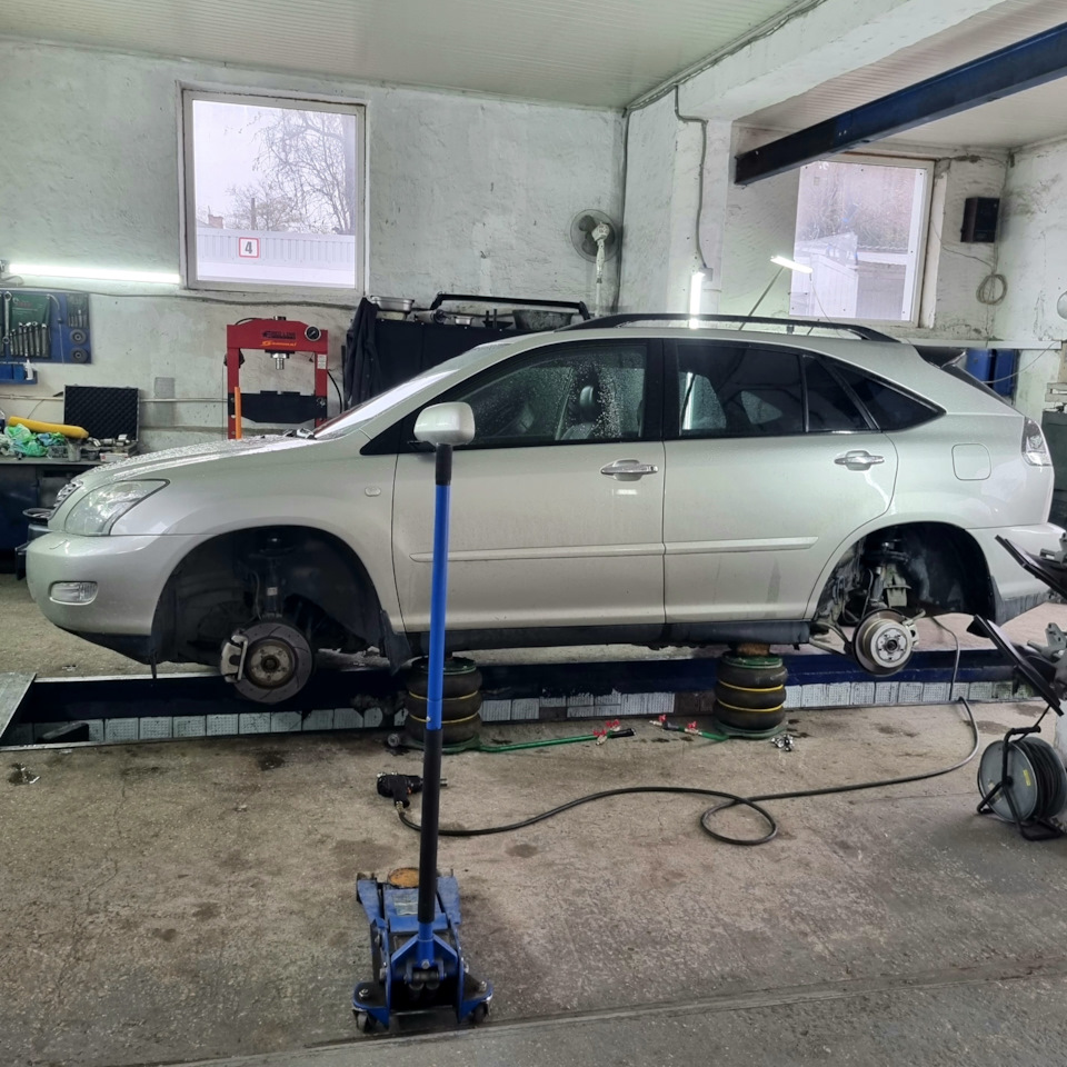 К зиме готов) — Lexus RX (2G), 3 л, 2003 года | шины | DRIVE2