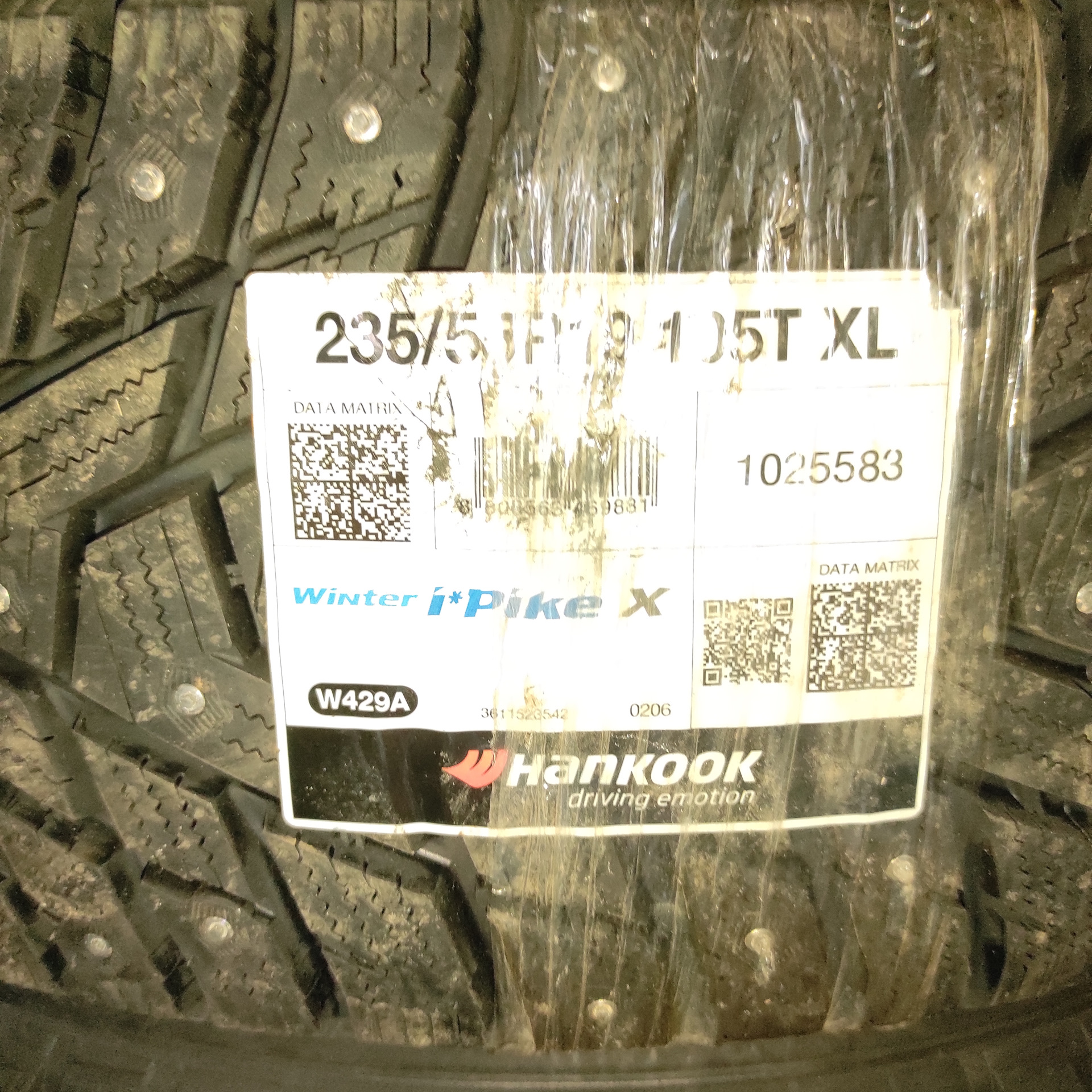 Hankook winter i pike x w429a отзывы