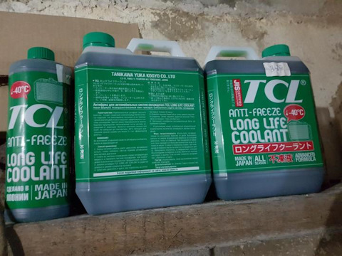 LLC01243 Антифриз LLC 4L 40C зеленый (Япония) TCL | Запчасти на DRIVE2