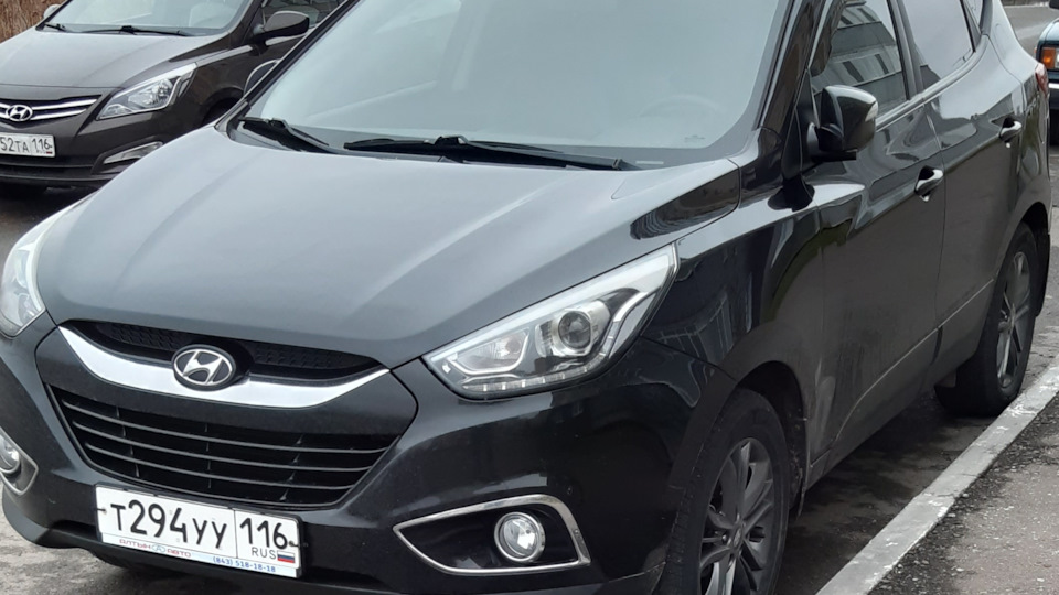 Приводим ходовку в порядок. — Hyundai ix35, 2 л, 2014 года | визит на ...
