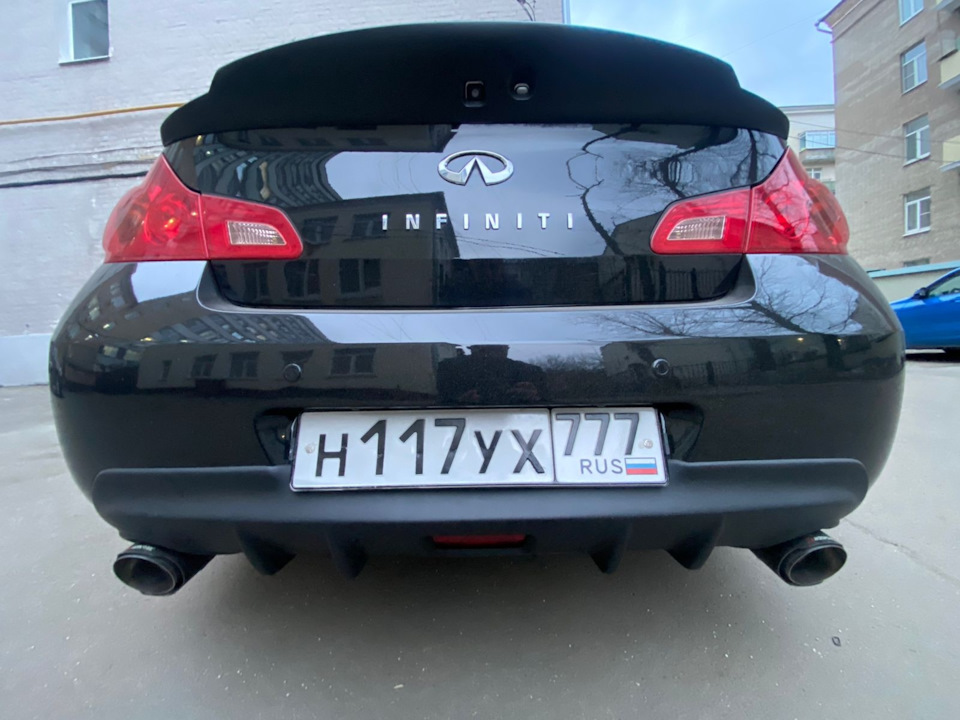 Спойлер DUCKTAIL для INFINITI G25 G35 G37 — DS-Tuning на DRIVE2