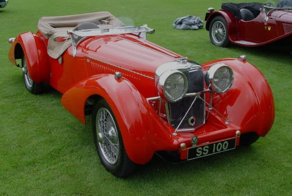 1938 Jaguar ss100 Coupe