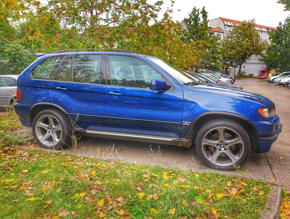 Установка спойлера Hamann — BMW X5 (E53), 4,6 л, 2003 года | тюнинг ...