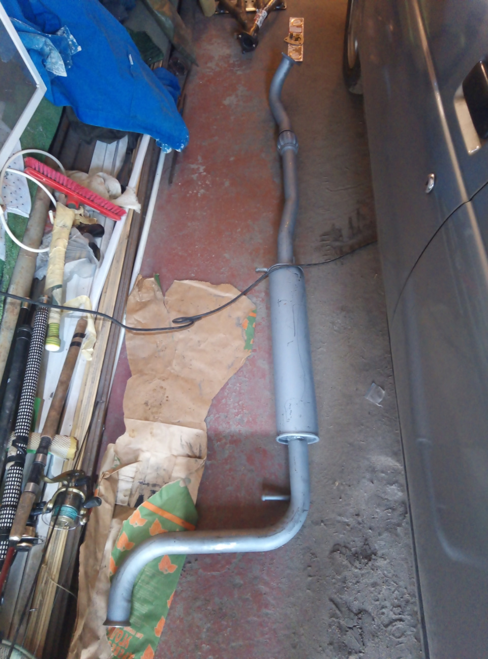 Вставка 4-1 вместо катализатора и замена резонатора — Lada Приора седан ...