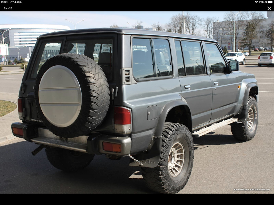 Фото в бортжурнале Nissan Patrol GR I (Y60)