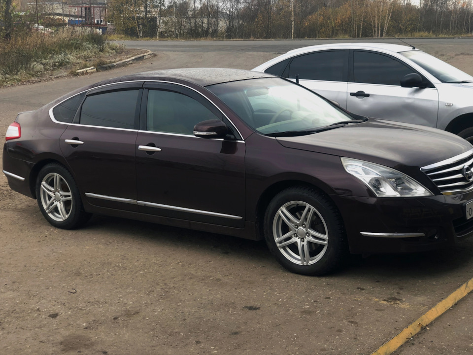 Смена дисков R17 — Nissan Teana (J32), 2,5 л, 2008 года | колёсные ...