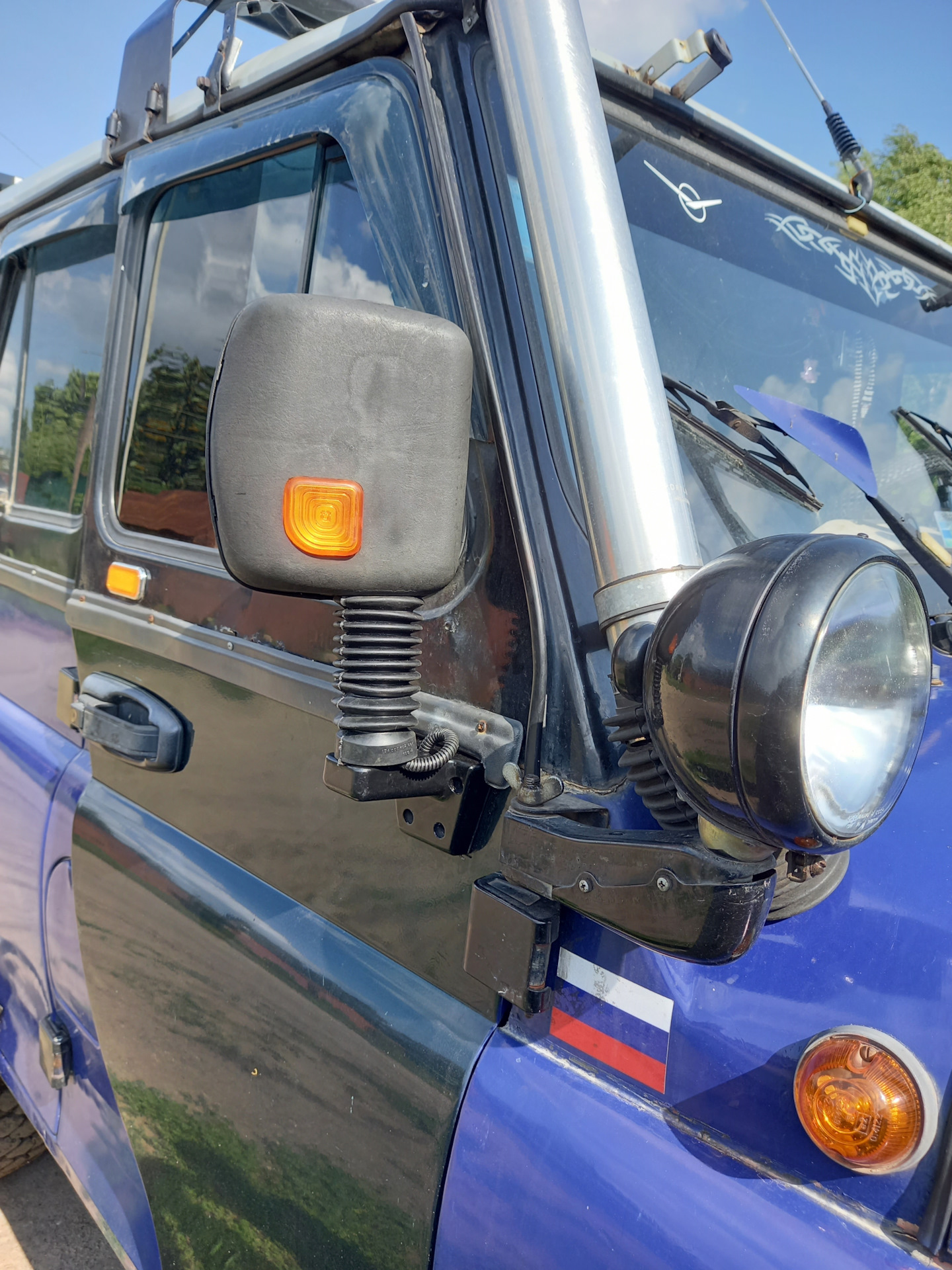 Зеркала от УАЗ 3159 БАРС — УАЗ 31514, 2,5 л, 1998 года | стайлинг | DRIVE2