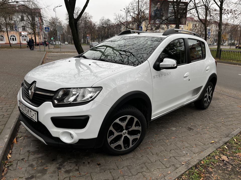 Покупка дисков K&K+переход на зиму — Renault Sandero Stepway (2G), 1,6 ...