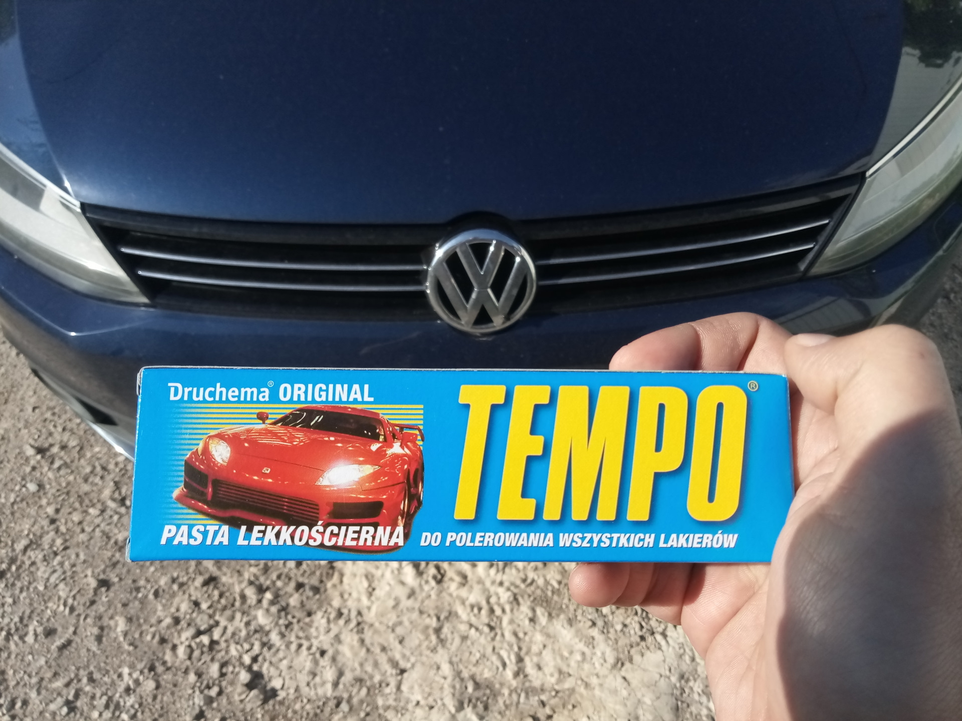 Антицарапин Tempo — Volkswagen Jetta VI, 1,6 л, 2012 года | аксессуары |  DRIVE2