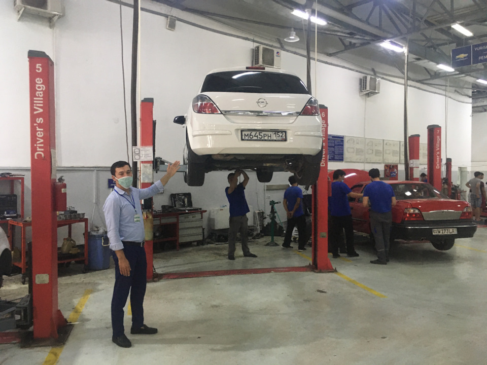 172500 км. Плановое ТО №11 + замена опорных подшипников — Opel Astra H ...