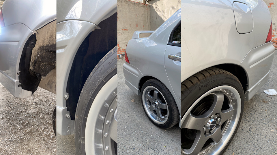 Задние локера — Mitsubishi Cedia