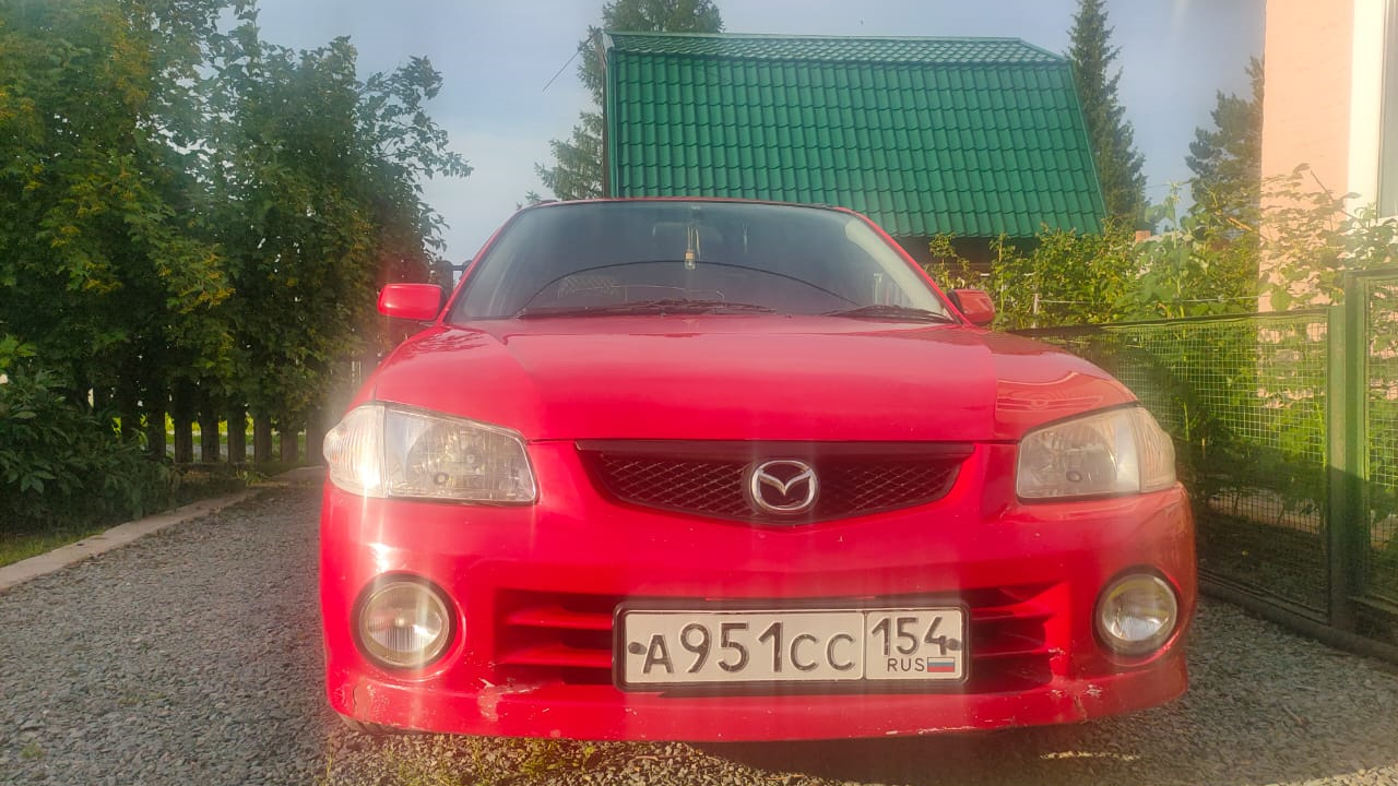 Mazda Familia (BJ) 1.5 бензиновый 1999 | машинка жены на DRIVE2