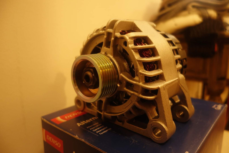 Аккуратненький, вспомнил, что на Тойоты ставят DENSO с завода. — Citroen C5 (1G)