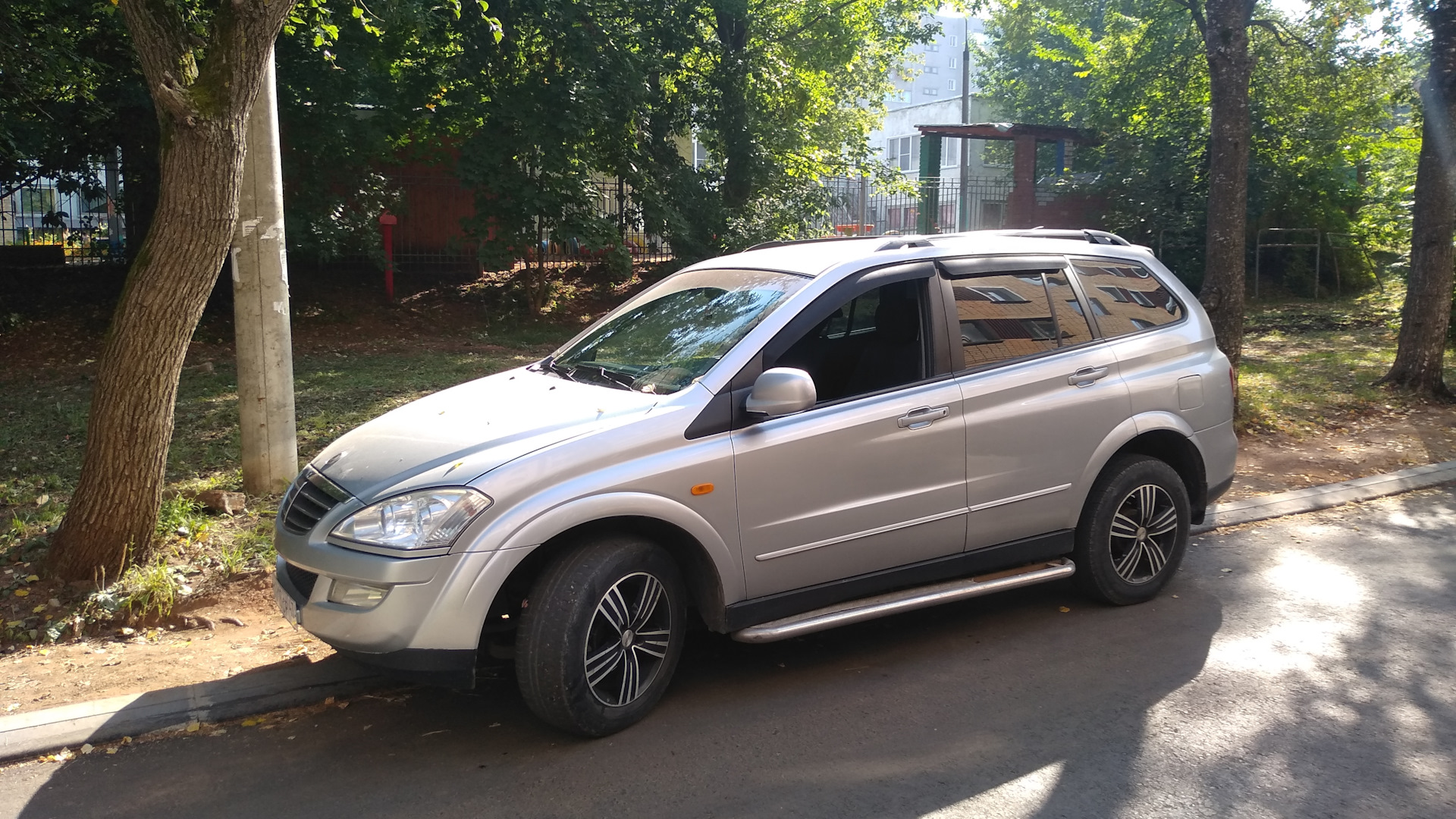 SsangYong Kyron 2.0 дизельный 2008 | Серебристый Кайрон на DRIVE2