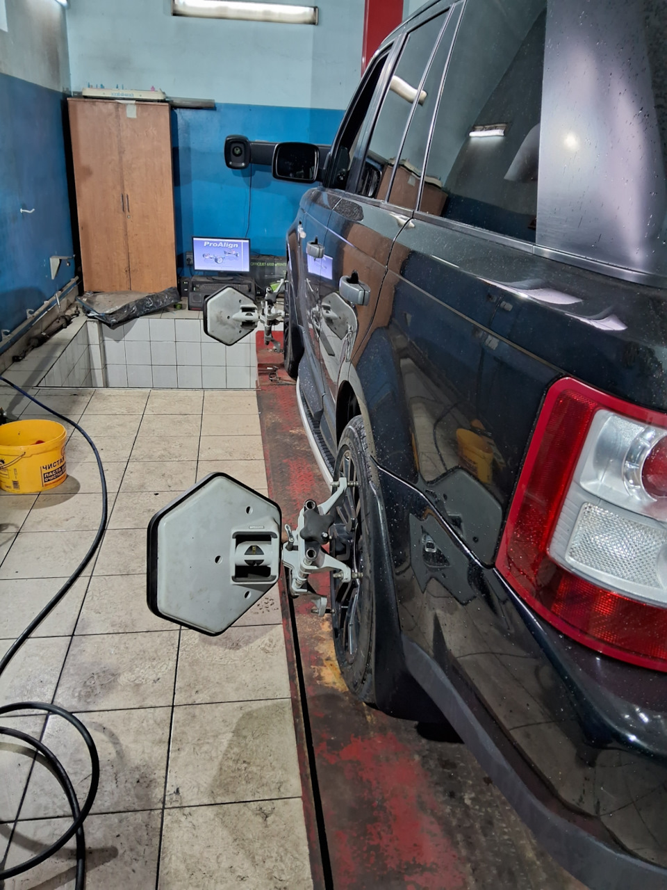 Развал…схождение…калибровка — Land Rover Range Rover Sport (1G), 4,4 л ...