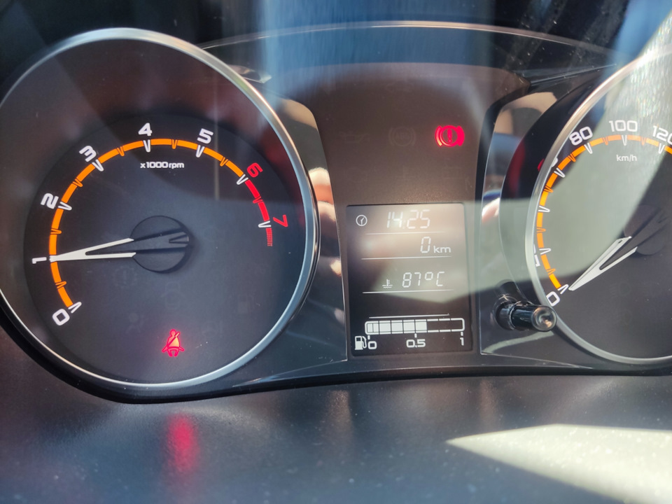 #7.Отказала приборная панель — Lada Гранта (2G) FL, 1,6 л, 2020 года ...