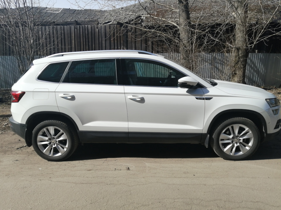 Арки от "Полипласт" — Skoda Karoq, 1,4 л, 2020 года | своими руками ...