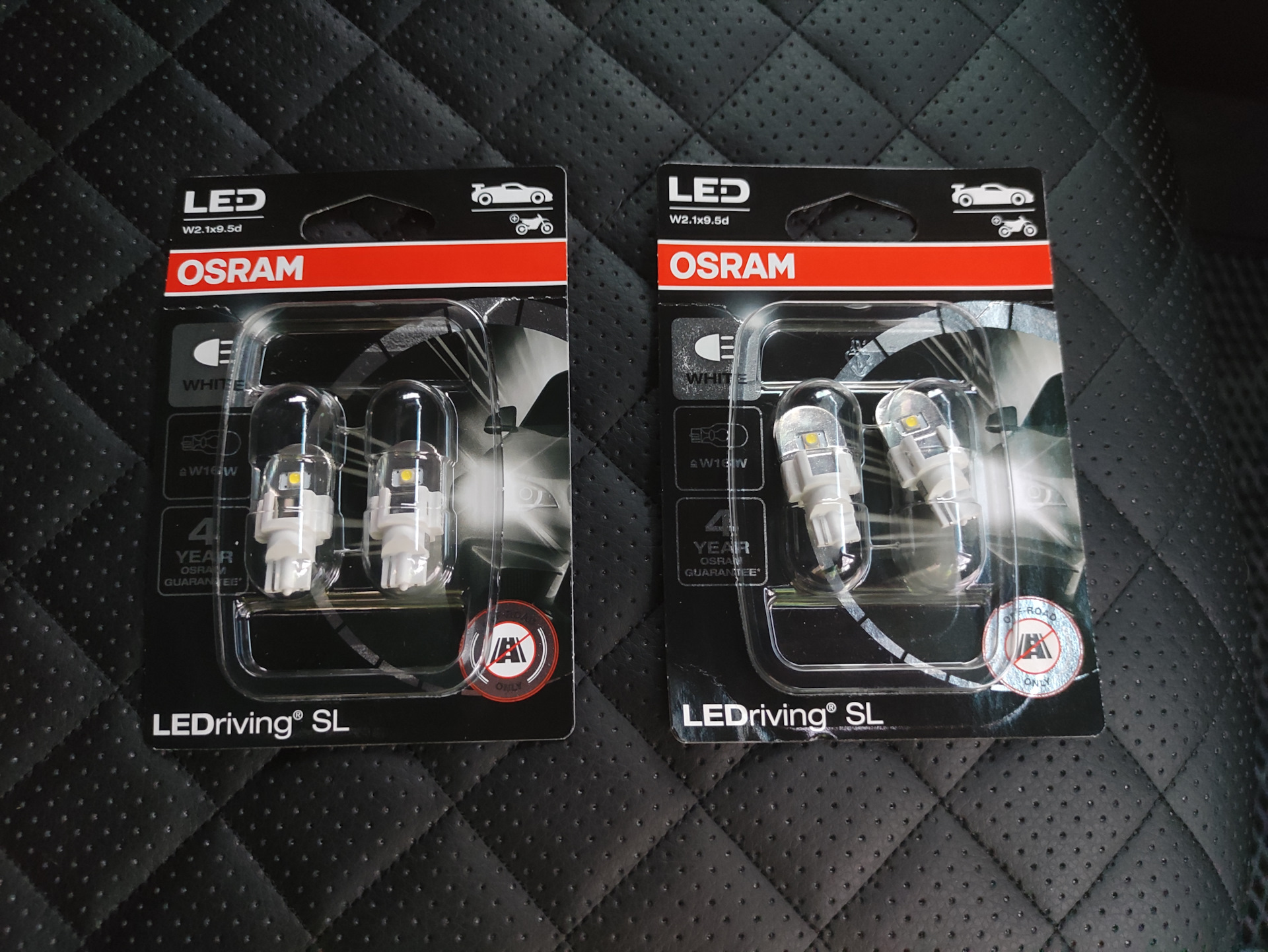 Лампы заднего хода/габариты Osram LEDriving SL W2.1x9.5d — KIA Rio (3G ...