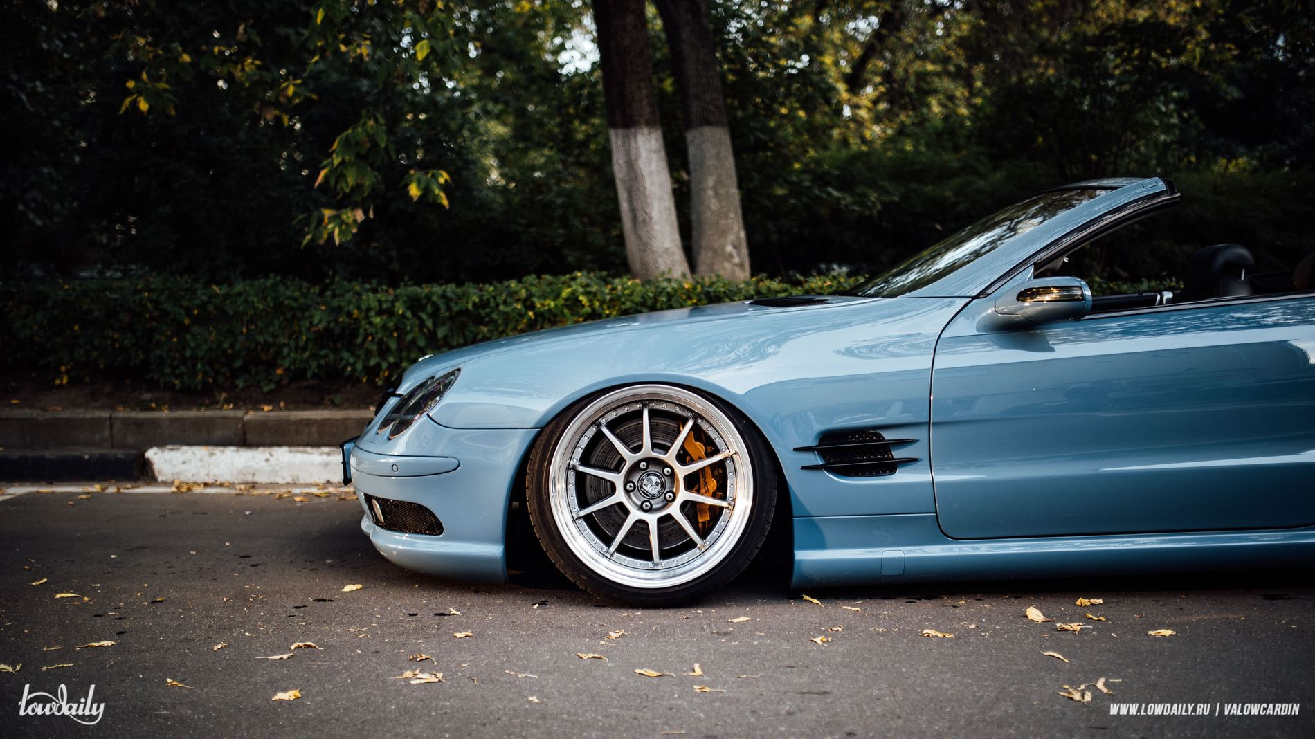 Mercedes sl55 stance