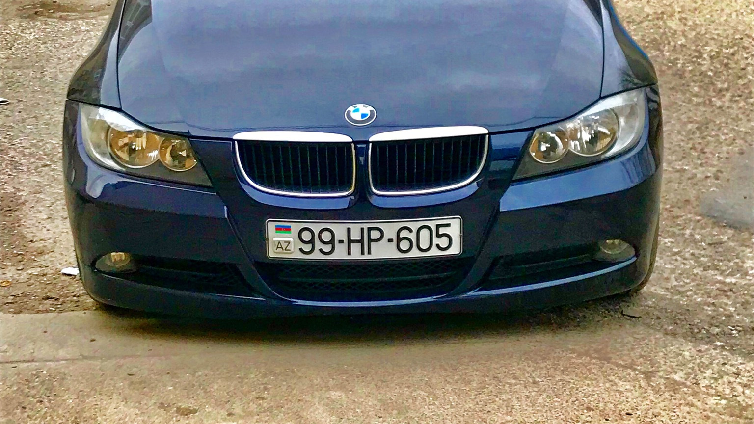 BMW 3 series (E90) 2.0 дизельный 2008 | «мИллИонер» синий на DRIVE2