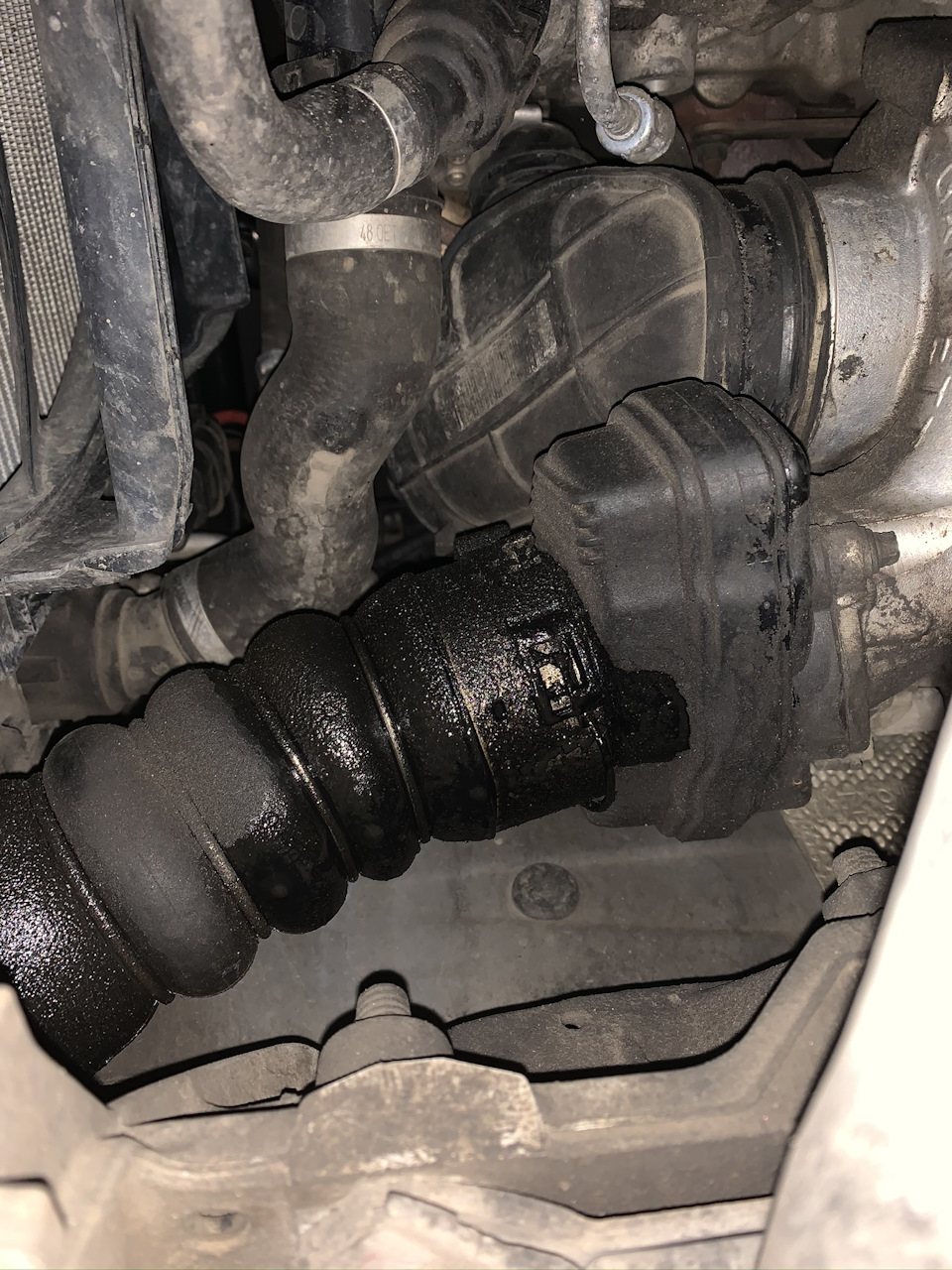 промывка интеркулера — BMW 5 series (F10), 3 л, 2012 года | визит на ...