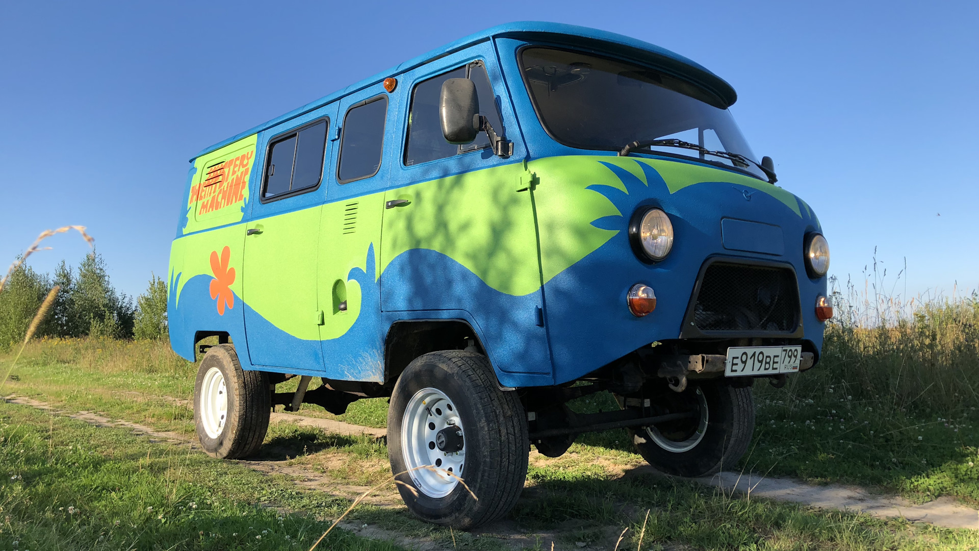 УАЗ 3909 2.9 бензиновый 2003 | «THE MYSTERY MACHINE» на DRIVE2