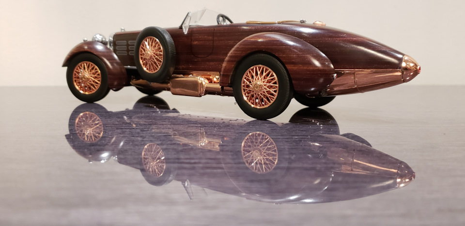 Hispano Suiza h6c tulipwood Franklin Mint 1/24 — Сообщество