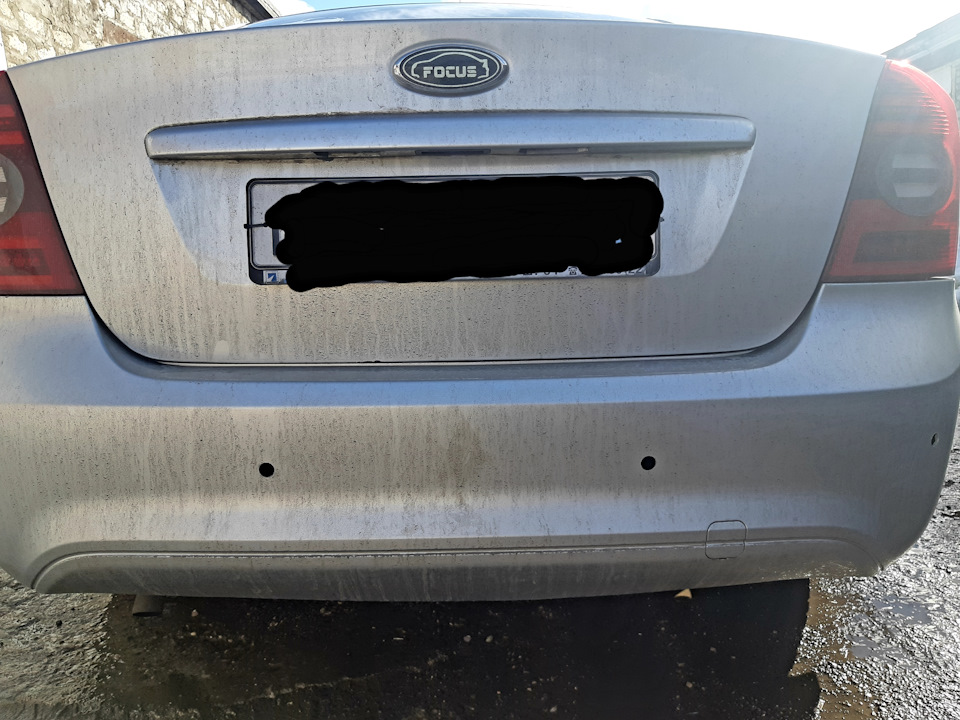 Камера заднего хода — Ford Focus Sedan II, 1,6 л, 2006 года ...