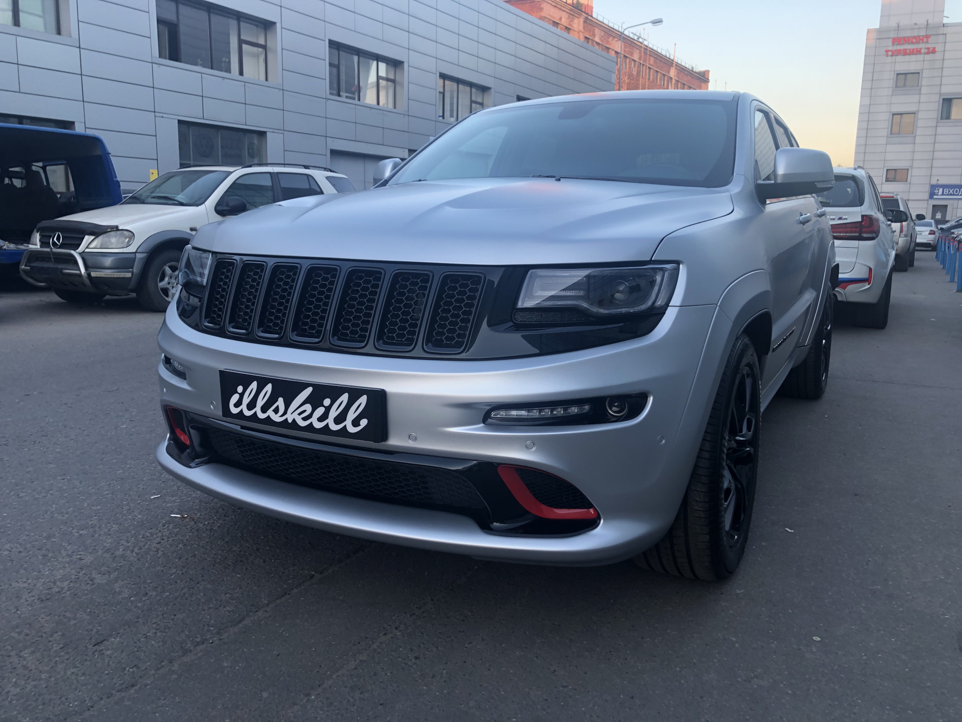 Grand Cherokee антихром