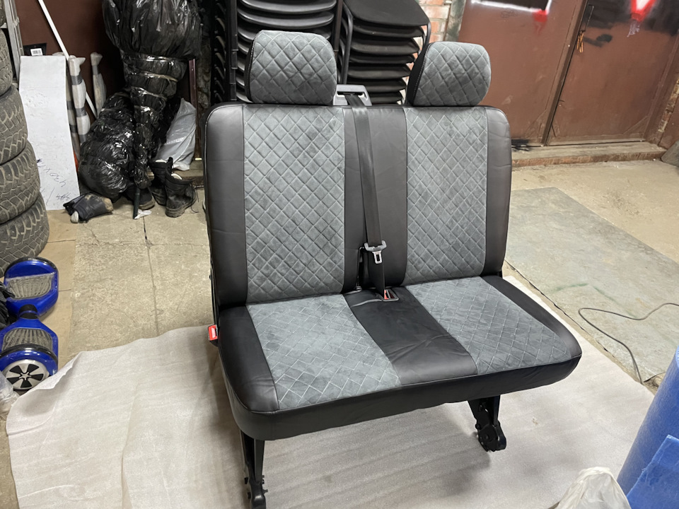 Чехлы в салон! — Volkswagen Caravelle (T5), 2 л, 2014 года | аксессуары ...