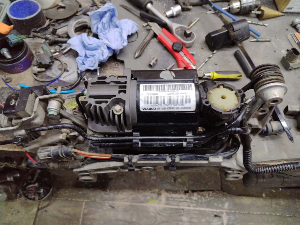 Фото в бортжурнале Porsche Cayenne (1G) 955/957