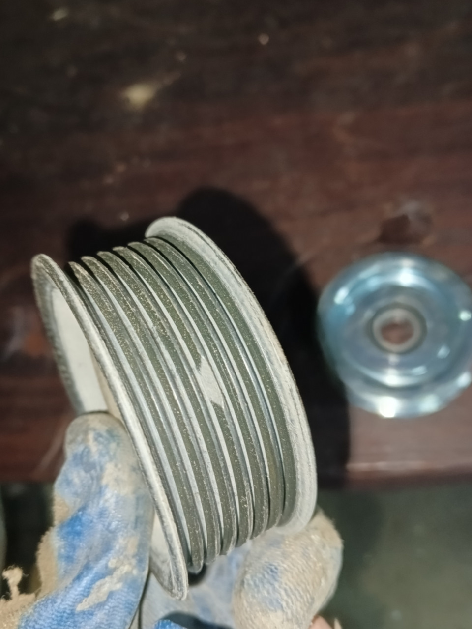 Замена Обводного ролика. — Honda Stream, 1,8 л, 2010 года | своими ...