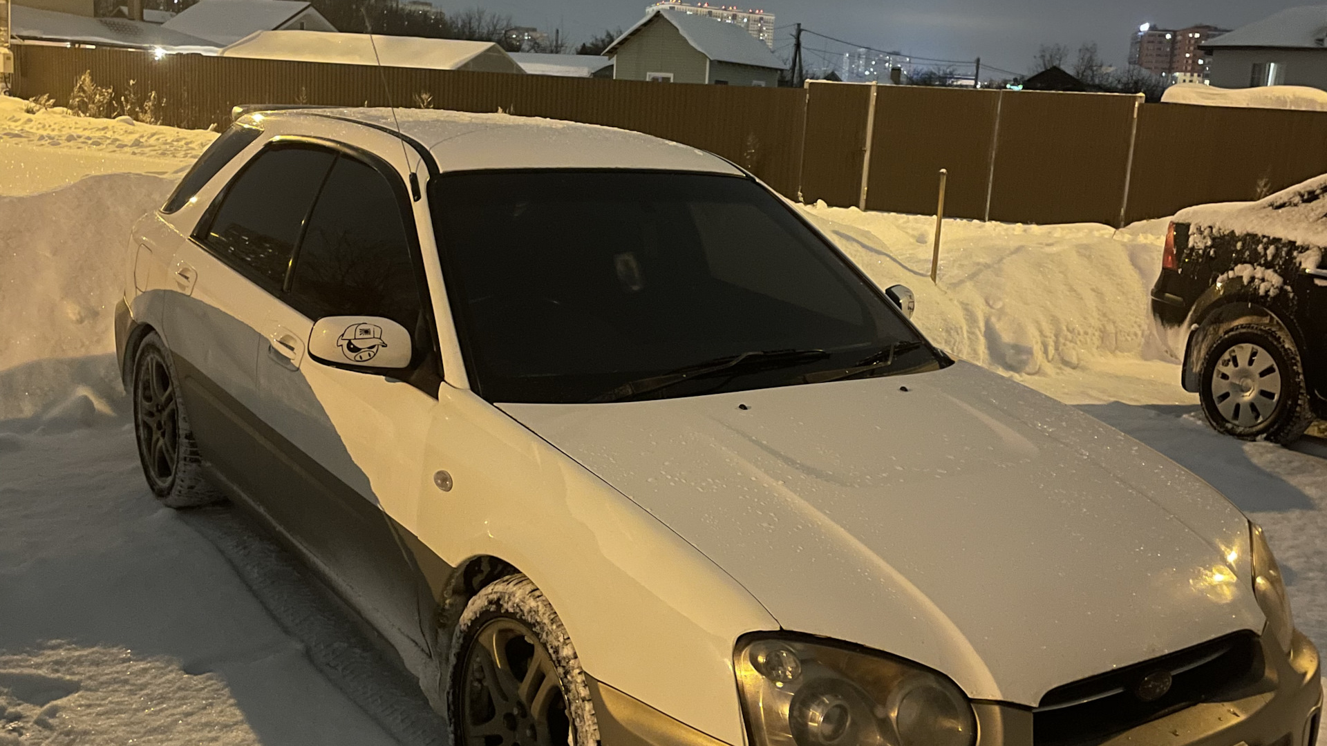 Subaru Impreza (GD, GG) 1.5 бензиновый 2005 | Белый бим на DRIVE2