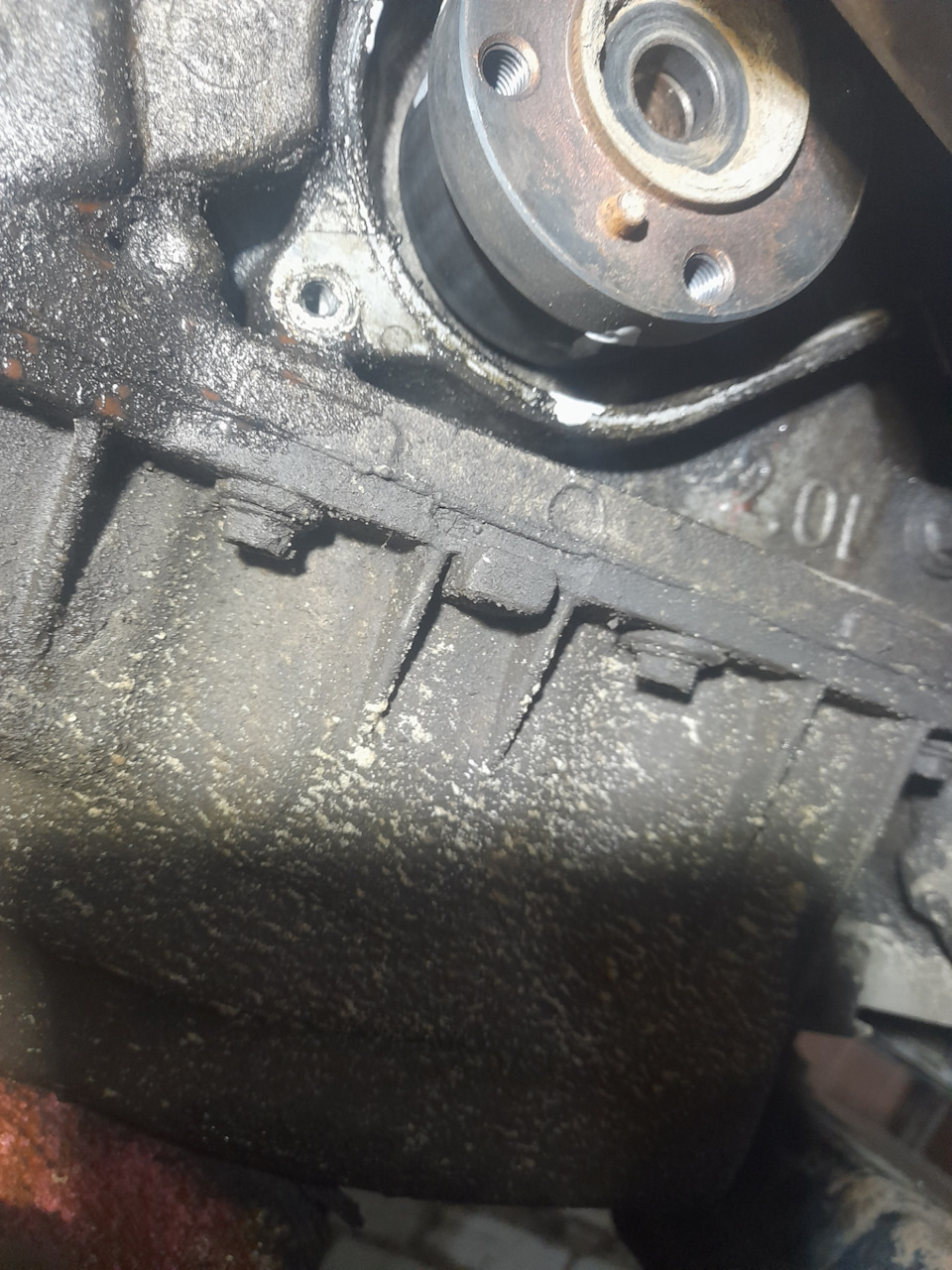 Замена ремня ГРМ Туксон — Hyundai Tucson (JM), 2 л, 2008 года ...