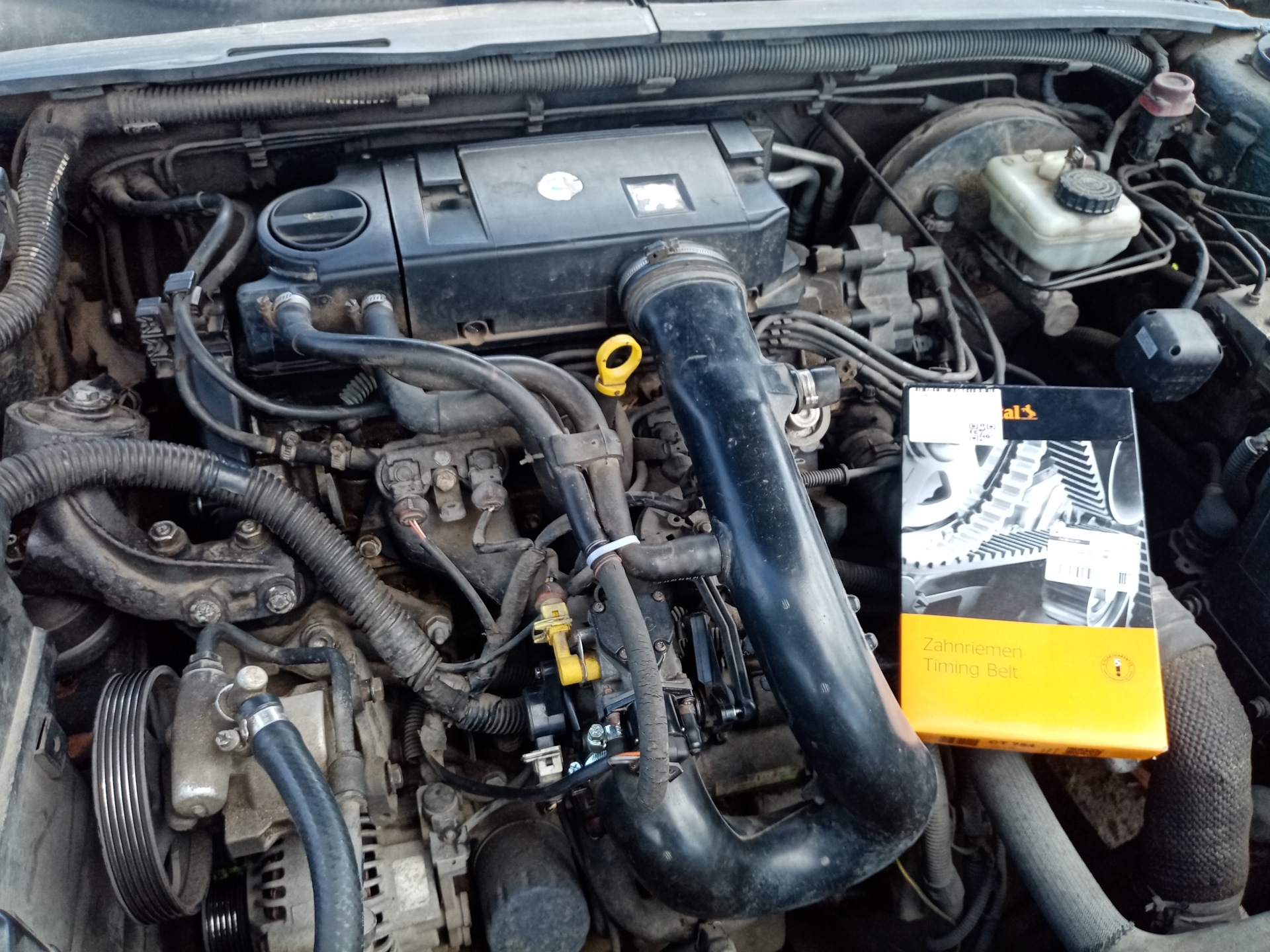 Замена ГРМ — Peugeot 406, 1,8 л, 1998 года | поломка | DRIVE2