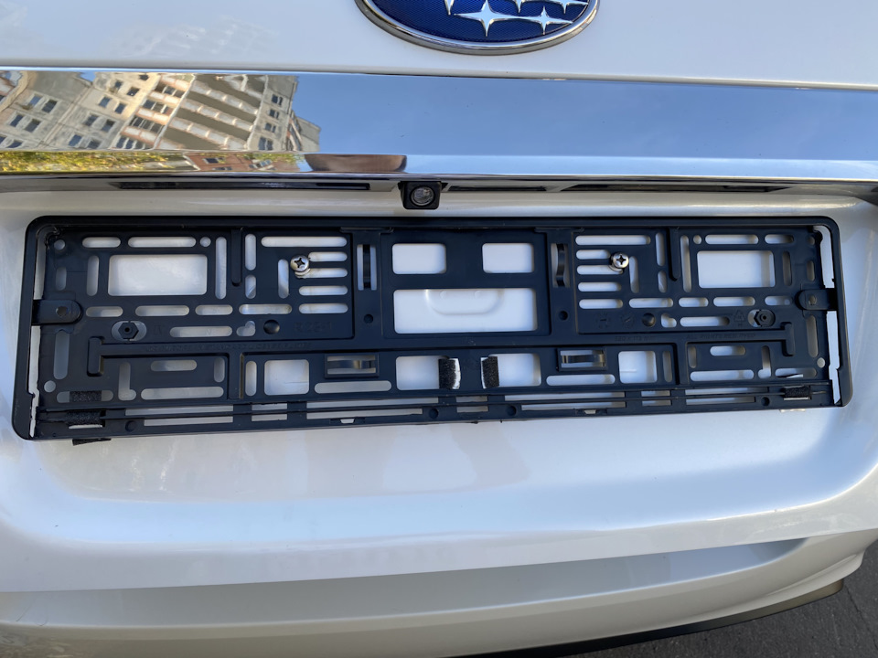 Нержавеющие болты и стук номерного знака Subaru legacy — Subaru Legacy ...