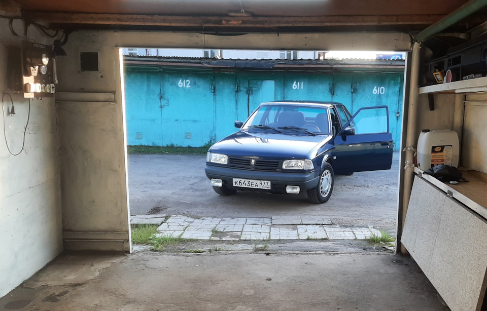 обратно в гараж — Москвич Святогор