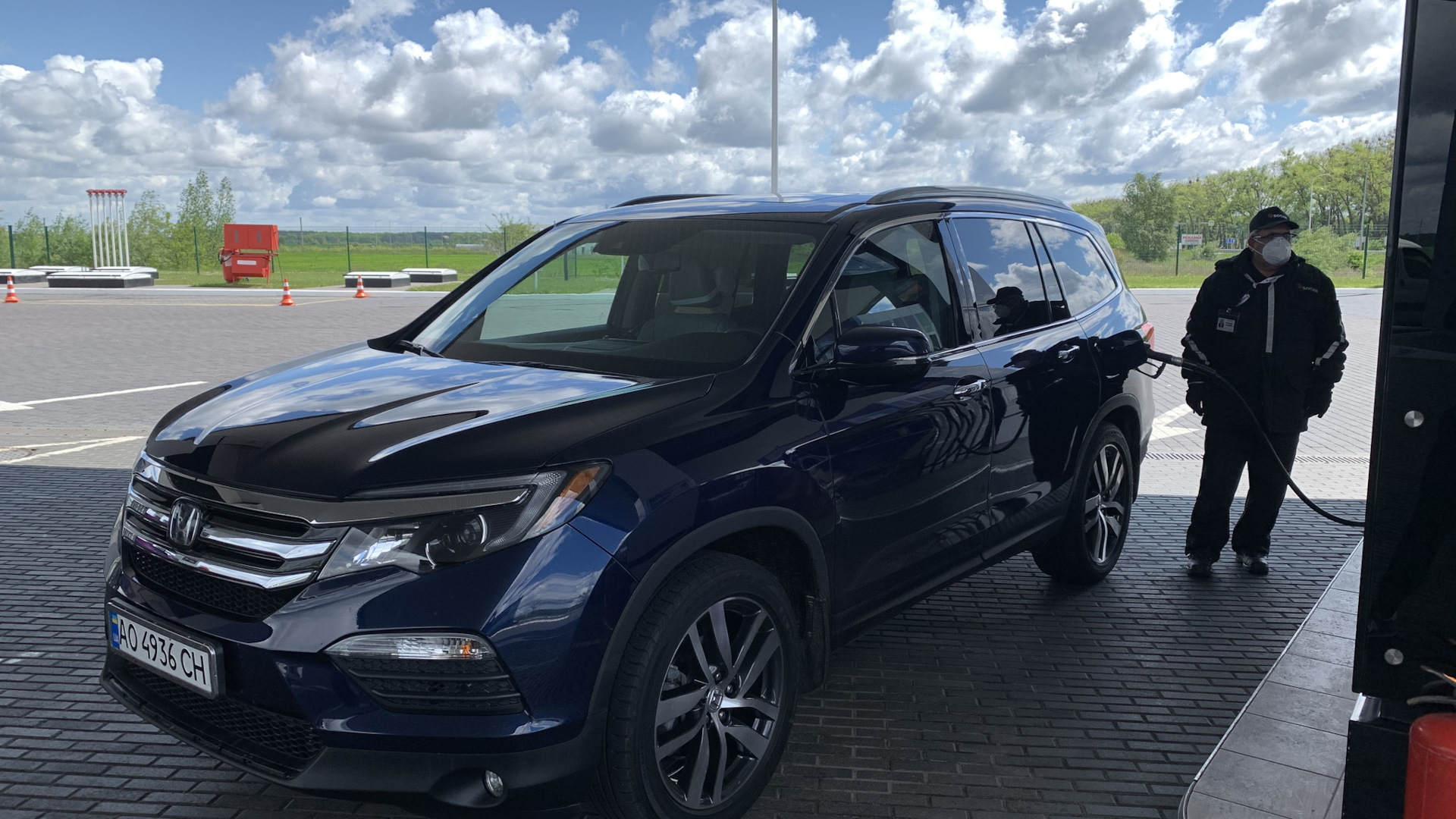 Honda Pilot (3G) 3.5 бензиновый 2017 | Touring AWD 3.5 USA на DRIVE2