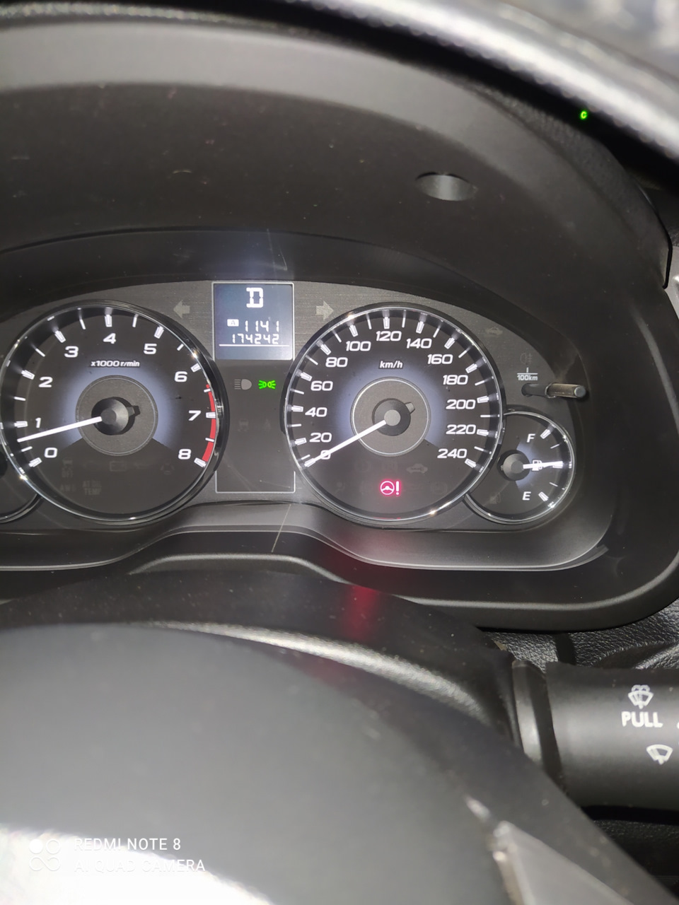 Звоночек — Subaru Outback (BR), 2,5 л., 2011 года | поломка | DRIVE2